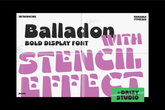 Balladon: The Display Font That Elevates Campaigns