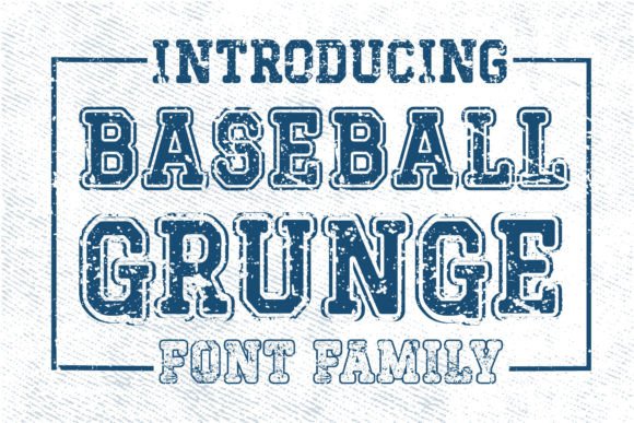 Baseball Grunge Font Review for Real Projects