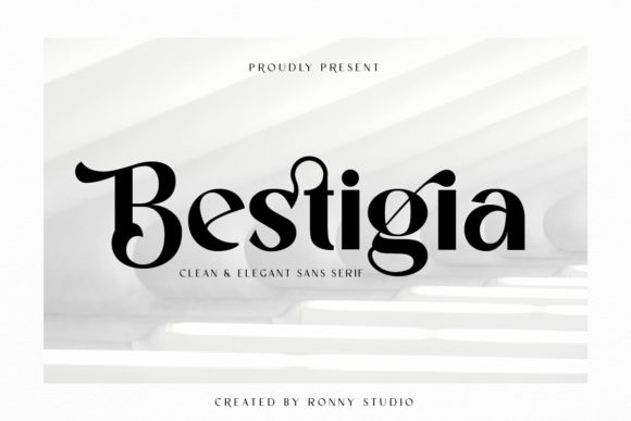 Bestigia Font for Editorial Design and Content Creation