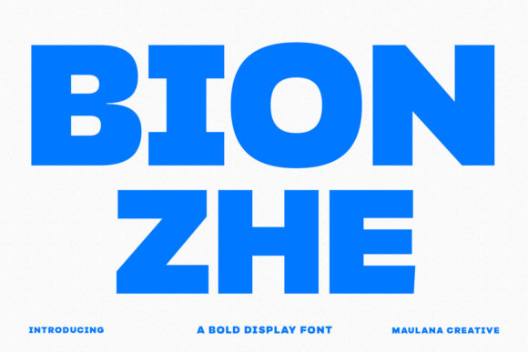 Bionzhe Font for Modern Web Design