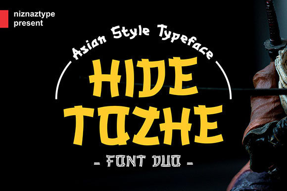 Bring Your Designs to Life with Hide Tozhe Font