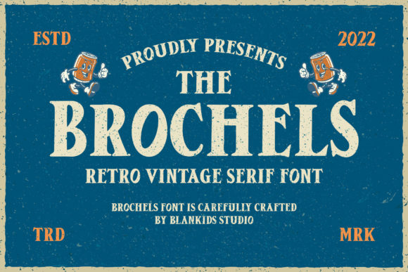 Brochels: A Designer's Take on a Display Font