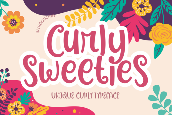 Curly Sweeties Font for Eye-Catching Designs