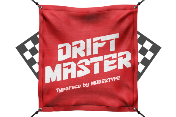Drift Master: A Futuristic Font for Bold Branding