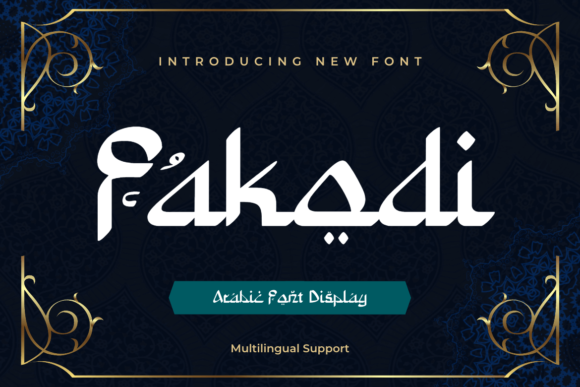 Fakodi: A Modern Arabic-Style Font for Bold Campaigns