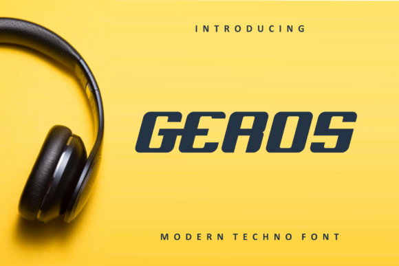 Geros: The Playful Display Font for Handmade Creations