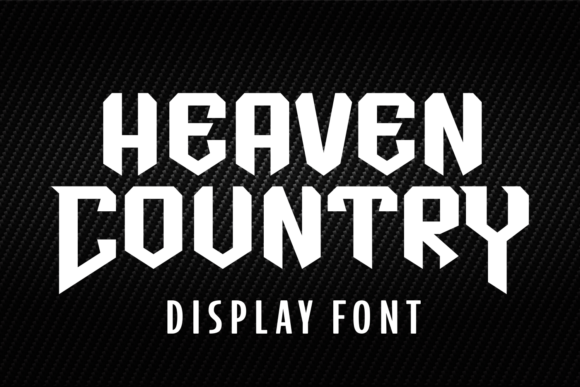 Heaven Country Font for Handmade Creations