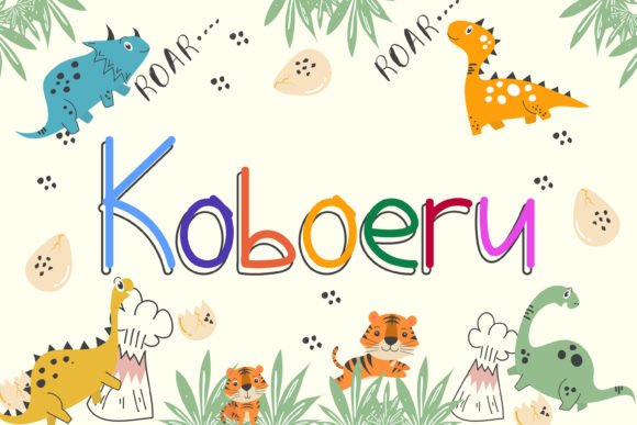 Koboeru: A Playful Font for Modern Editorial Design