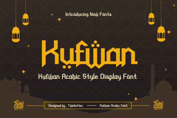 Kufwan: A Touch of Arabic Elegance in Typography