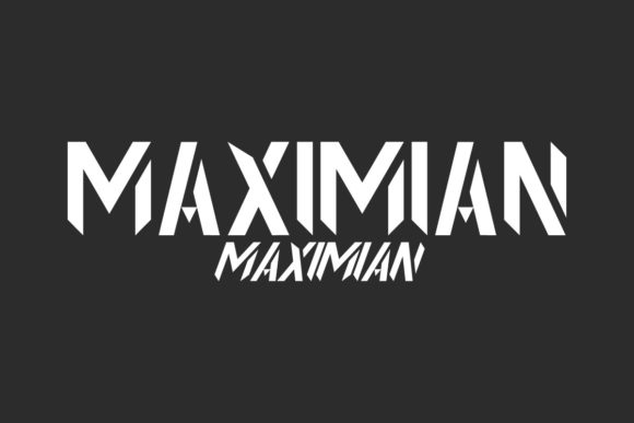 Maximian Font for Bold Brand Campaigns