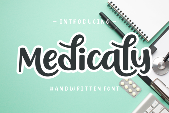 Medicaly: A Playful Display Font for Creative Campaigns