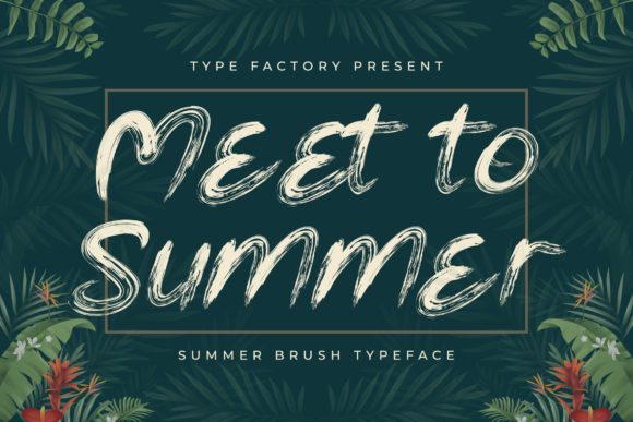 Meet to Summer Font for Web Design