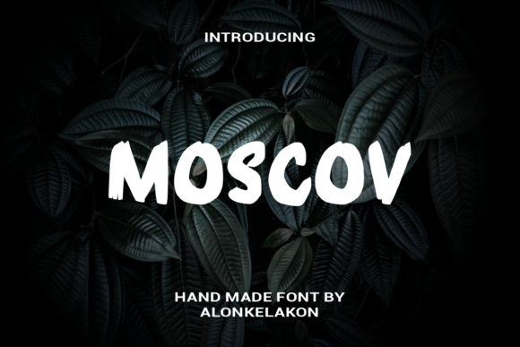 Moscov: A Bold Display Font for Web Design