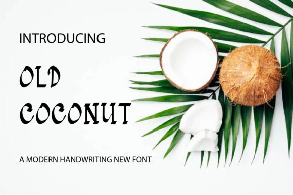 Old Coconut Font for Campaign Creativity