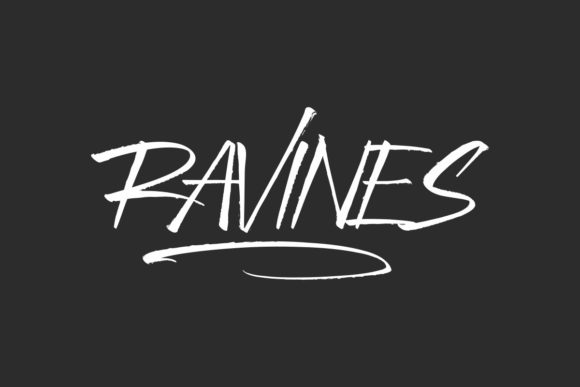 Ravines Font for Handmade Creations