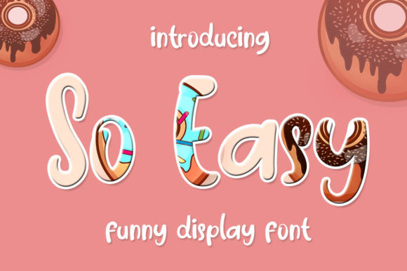 So Easy Font for Handmade and Commercial Projects