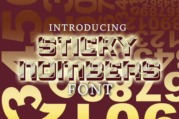 Sticky Numbers: A Font That Elevates Brand Design