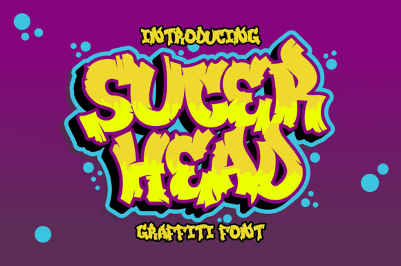 Succer Head: A Graffiti-Inspired Display Font for Bold Branding