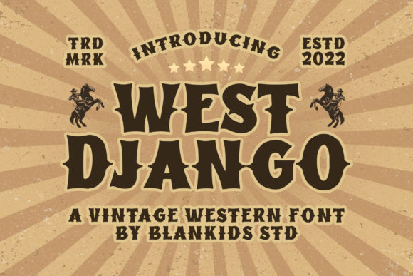 West Django: A Playful Nostalgia in Typography
